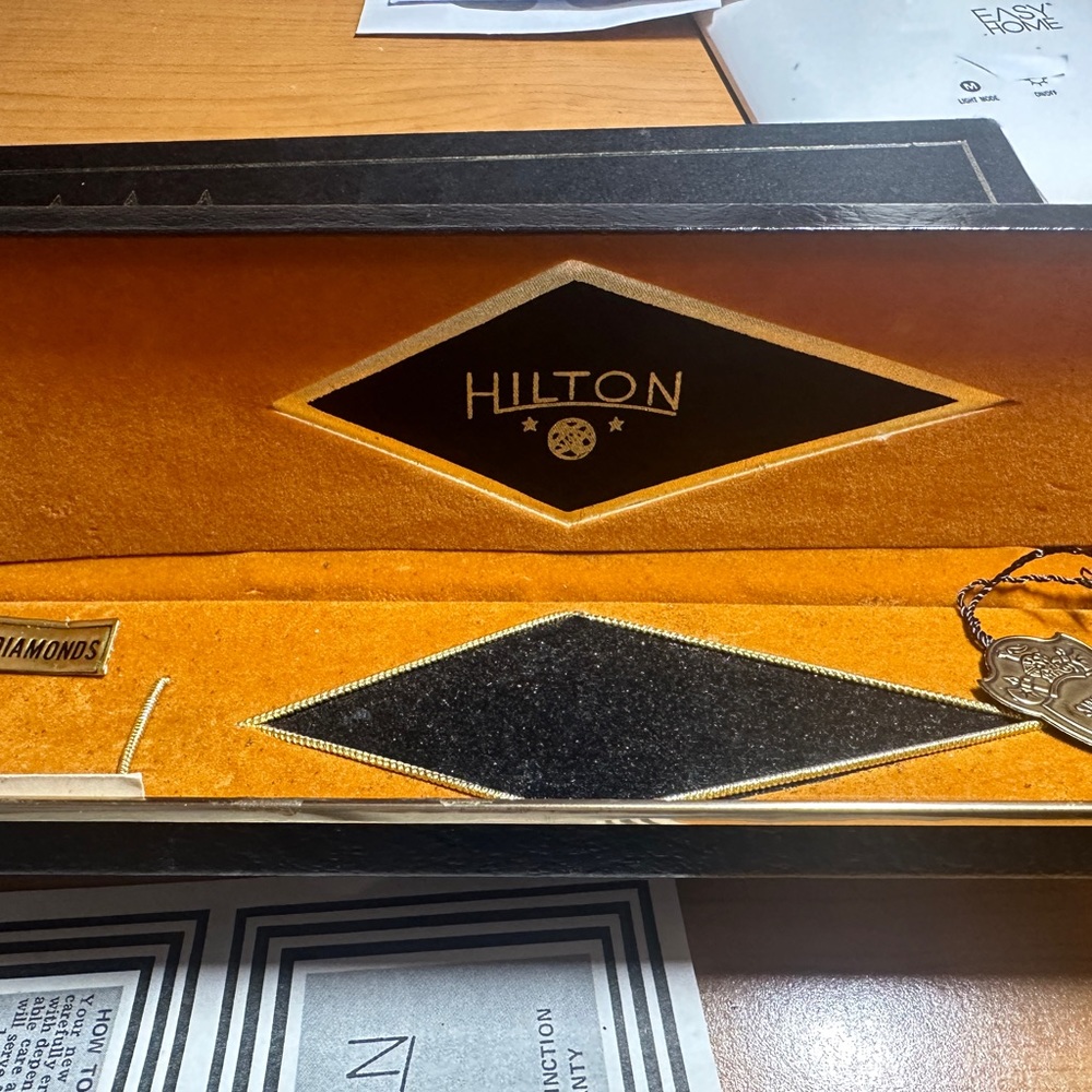 Vintage Art Deco Watch Jewelry Velvet Box